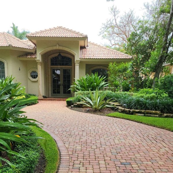 Downtown Naples Private Residence - Design, install, & maintenance by Love's Landscape