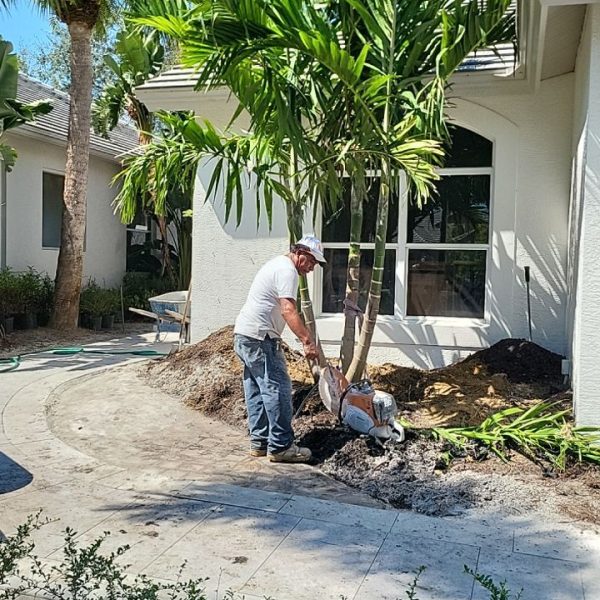 Progress Front Entry | Love's Landscape Landscape Installation & Maintenance Company