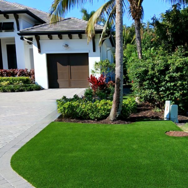Right Side of Property after renovation by Love's Landscape