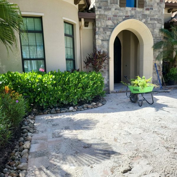 Setup for double compation | Love's Landscape Landscape Installation & Maintenance Company